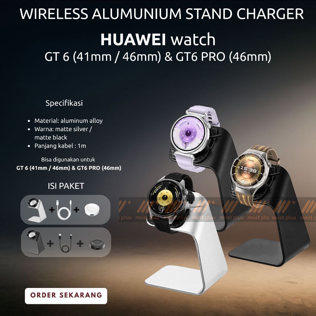 WIRELESS MAGNETIC STAND CHARGER HUAWEI WATCH GT 6 / GT 6 PRO - WIRELESS STAND CHARGER HUAWEI WATCH G