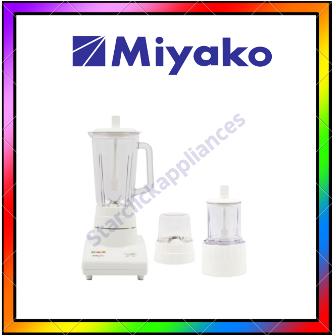 Miyako Blender 3 in 1 BL 102 PL / BL-102 PL / BL102PL [Garansi Resmi]