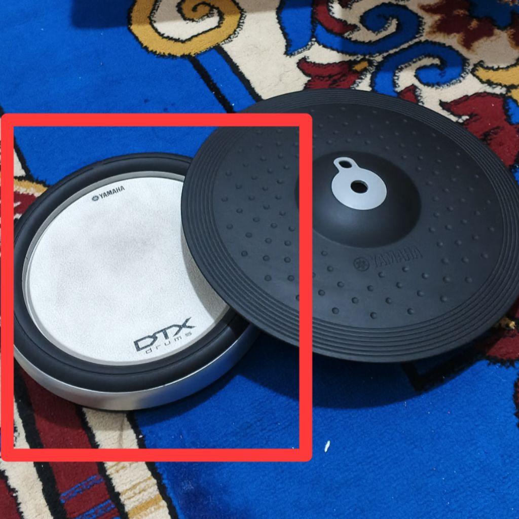 yamaha tcs pad xp80 snare 3 zone bisa untuk dtx 400 402 432 452 450