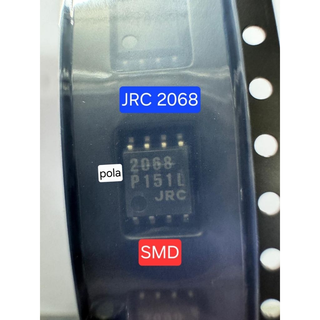 ic JRC 2068 SMD JRC2068D BAGUS NJM 2068