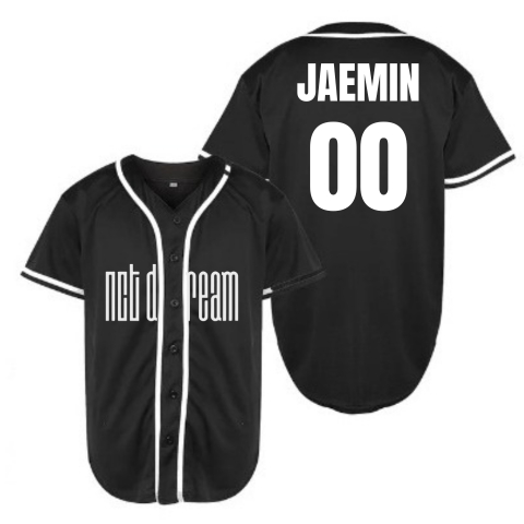 Jersey baseball kpop korea nct dream hitam