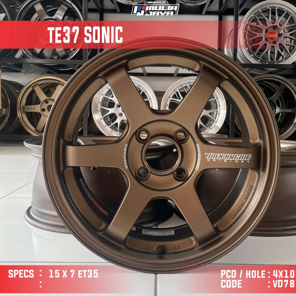 Velg Te37 Sonic Ring 15 R15 ori