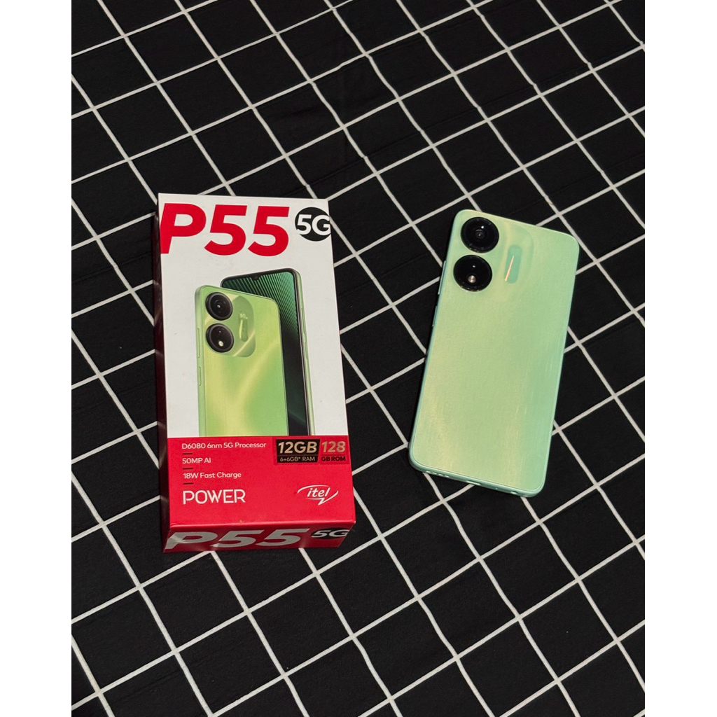 Itel P55 5G 6/128 Second Fullset Like New
