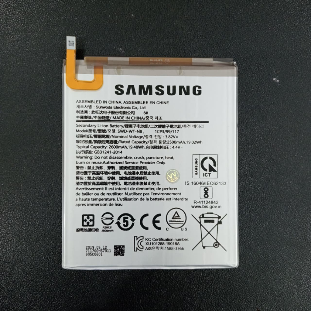 BATERAI SAMSUNG TAB A/T295/T290 SWD-WT-N8
