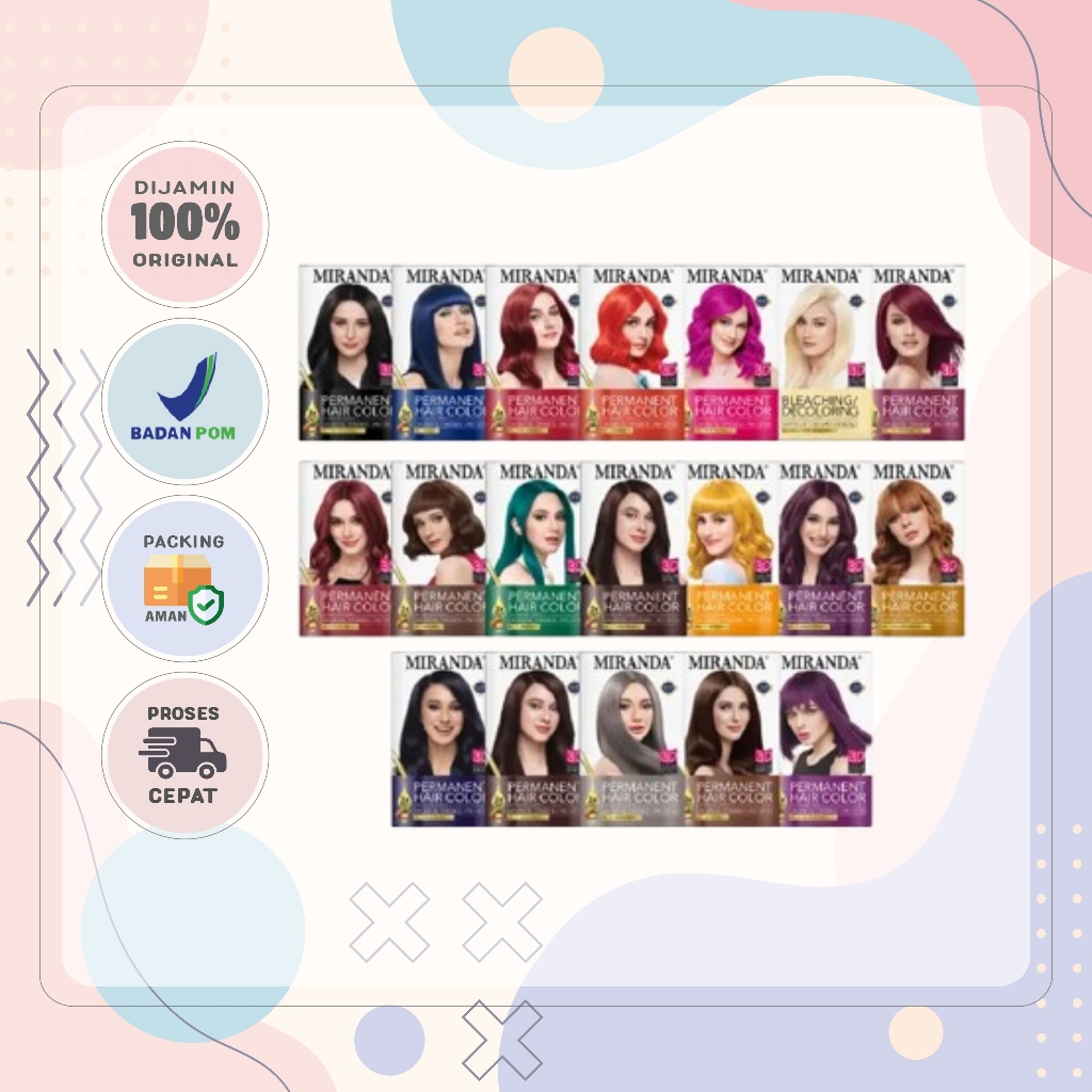 MIRANDA HAIR COLOR 30ml