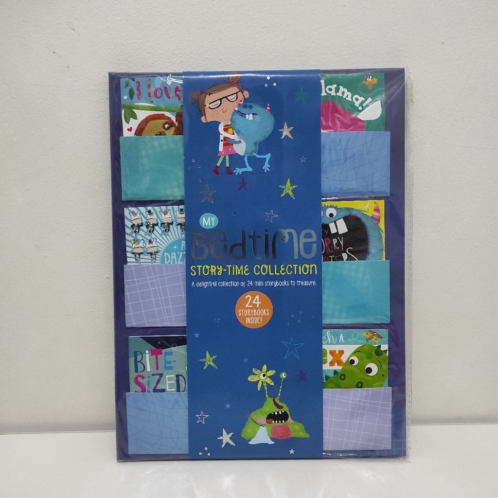 My Bedtime Story Time Collection 24 Mini books English Book Original Big Bad Wolf Best Seller