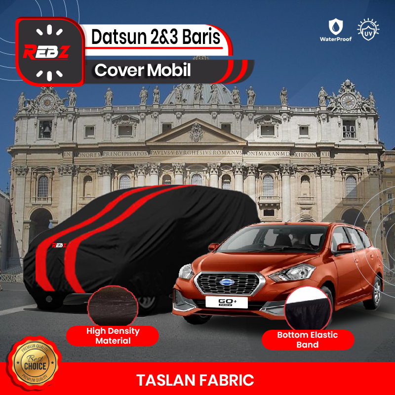 Premium Cover Sarung Mobil Datsun Go Datsun Go Plus Panca 3 Baris Outdoor Terbaik | High Quality Aks