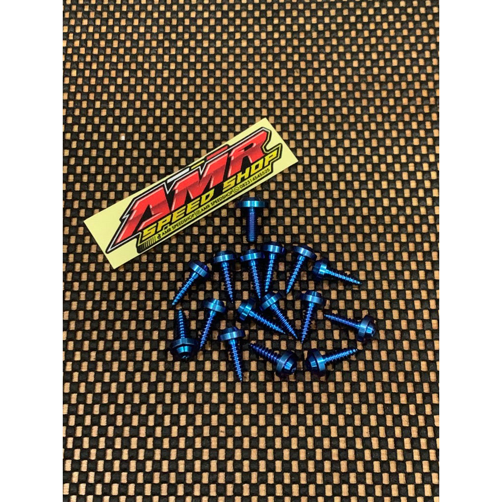 paketan baut titanium body mx king v1