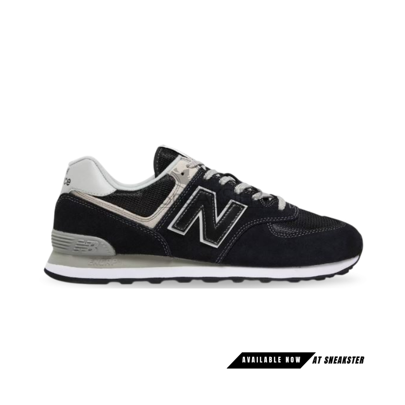 SneAKStER - Sepatu NB 574 Core Black Classic Authentic Sneakers