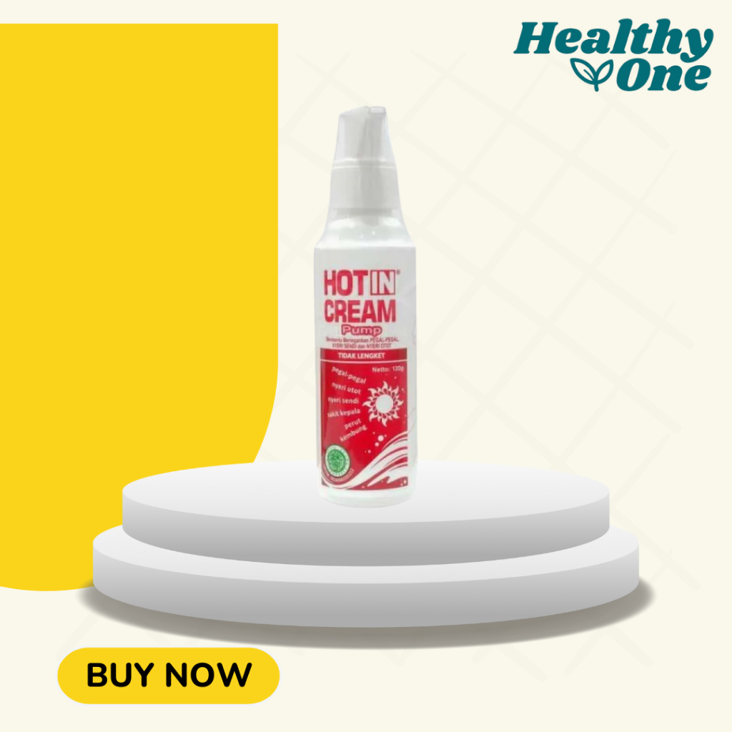 HOT IN CREAM PUMP BOTOL 120ML