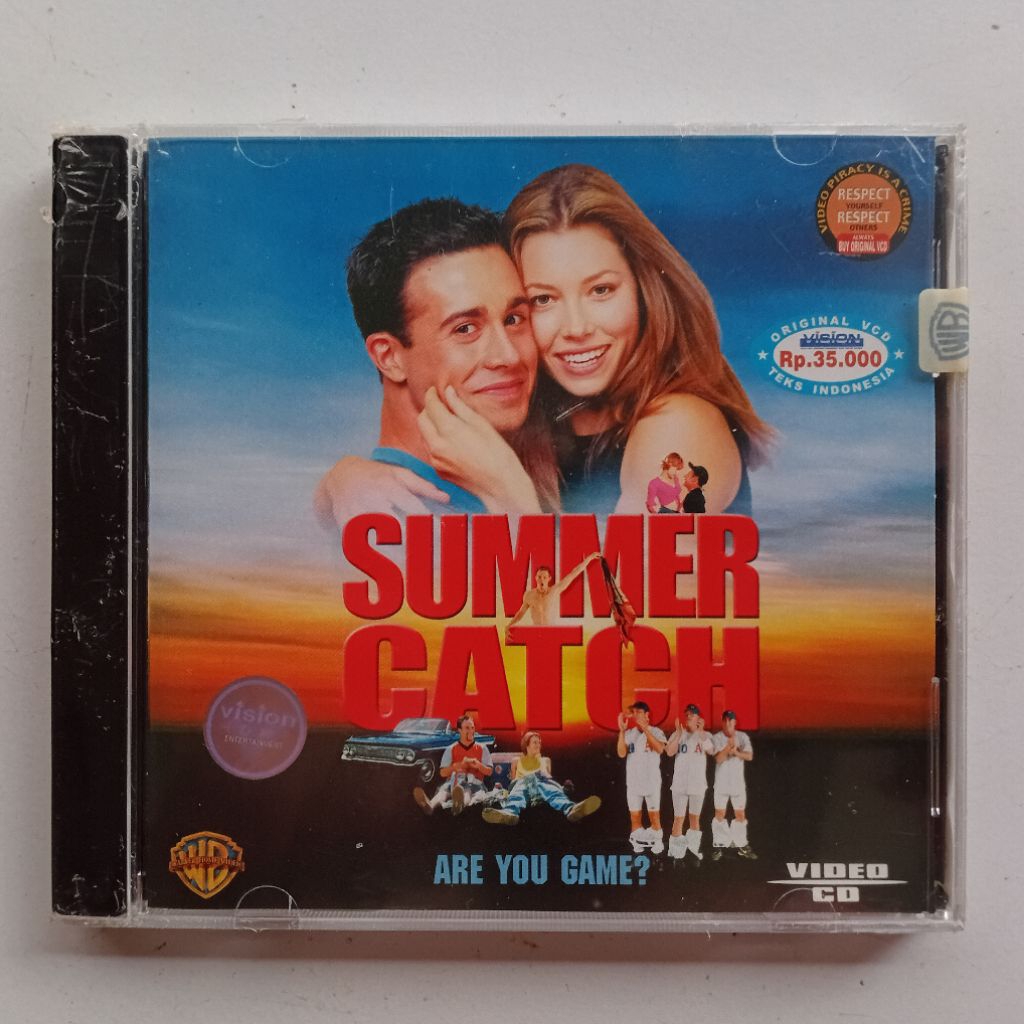 VCD Summer Catch (2001) Teks Indonesia Original Warner Bros Pictures VideoCD Segel