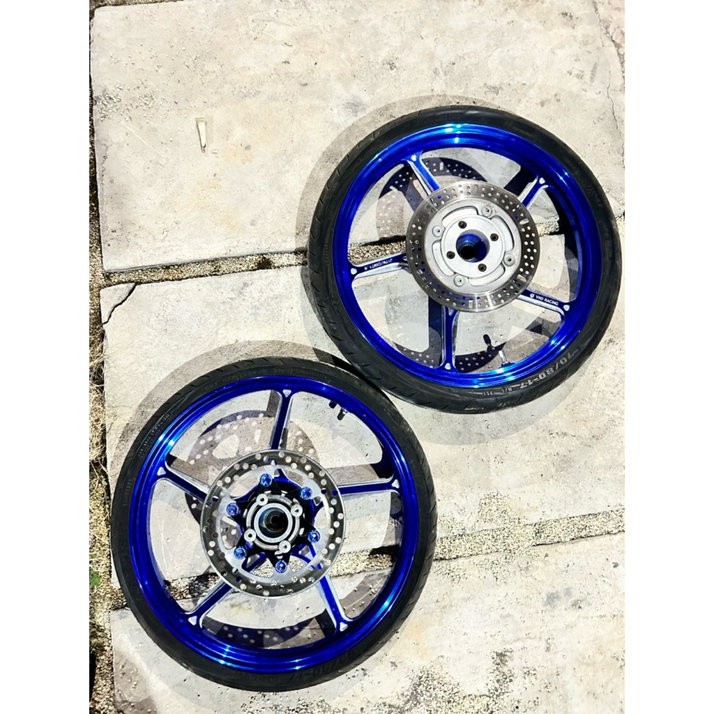 velg vnd pcx160 set tinggal pasang