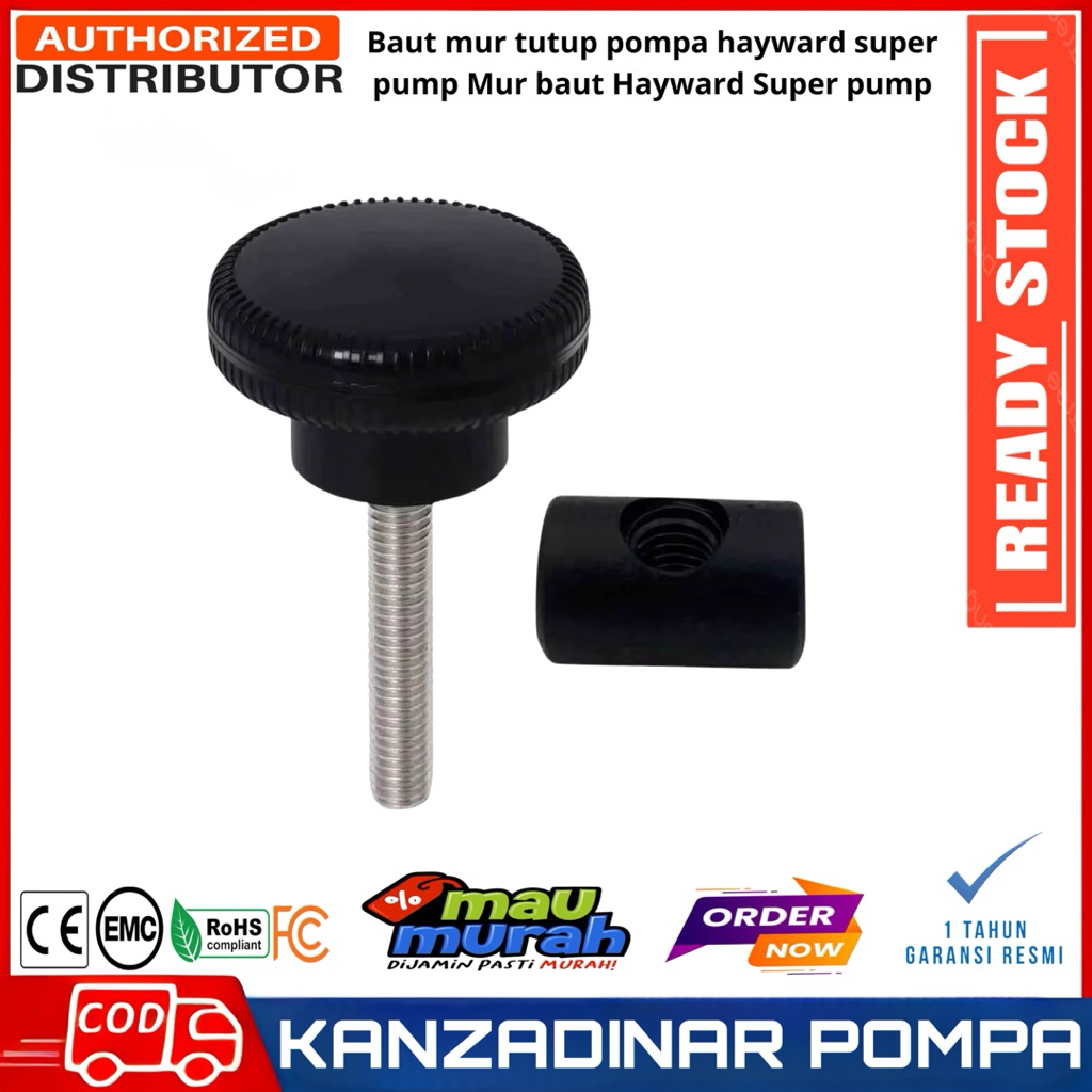 Baut mur tutup pompa hayward super pump Mur baut Hayward Super pump