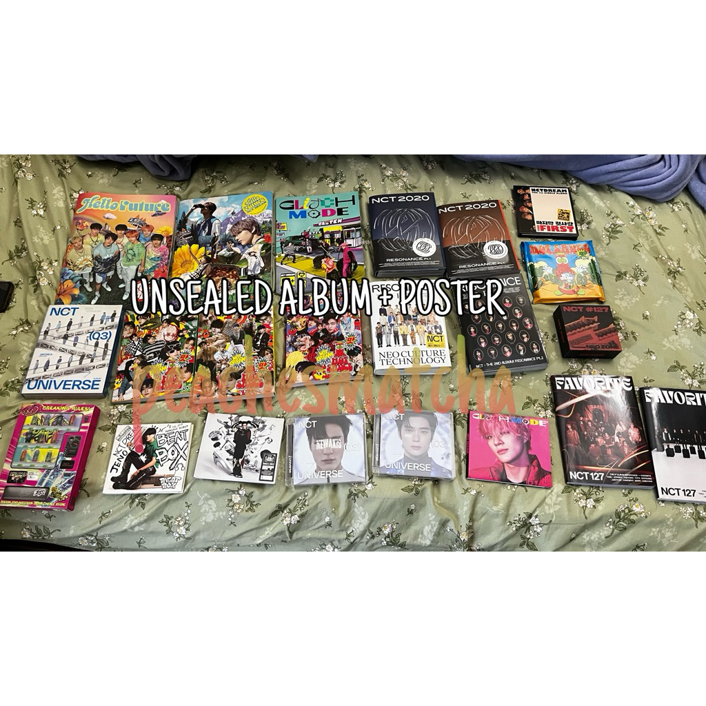 TAKE ALL ALBUM LIGHSTICK NCT 127, DREAM, WAYV, 2020, RESONANCE, UNIVERSE, HELFUT, ISTHJ, FAVORITE, T