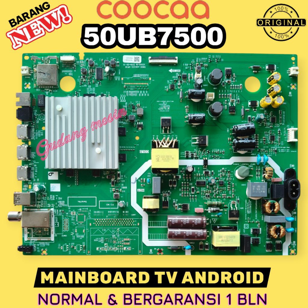 MB TV COOCAA 50UB7500 / MAINBOARD TV COOCAA 50UB7500 / MESIN TV COOCAA 50UB7500 / MODUL TV COOCAA 50