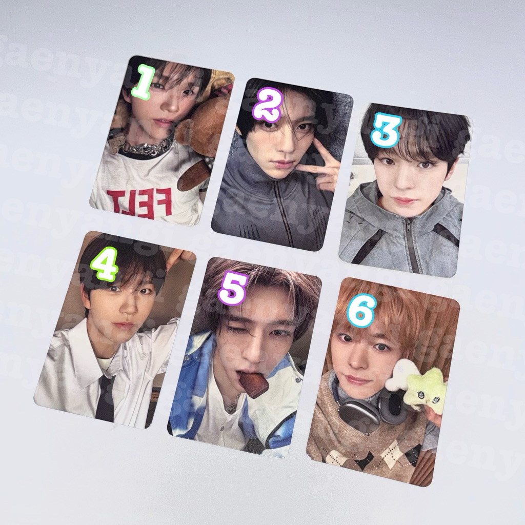 photocard nct wish sion yushi jaehee