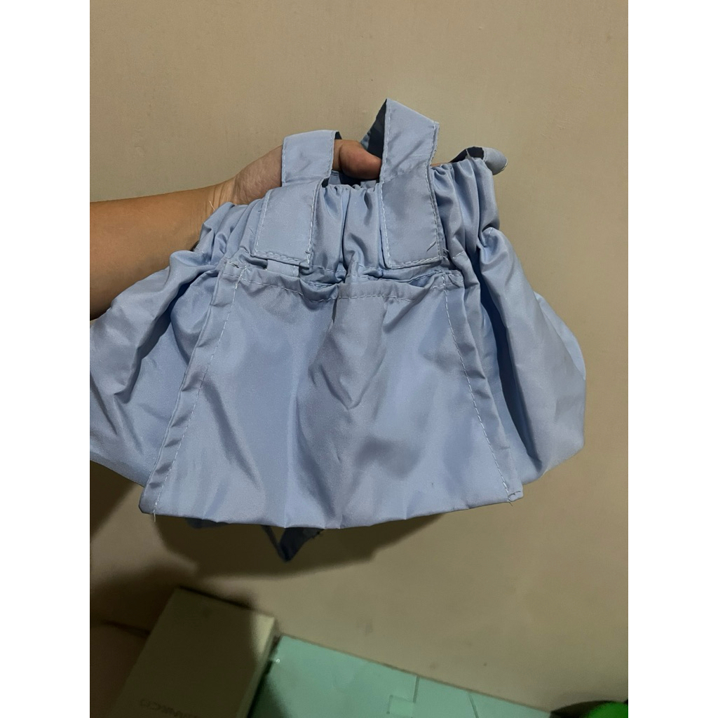preloved dumpling bag tas xs bukan btv biru muda