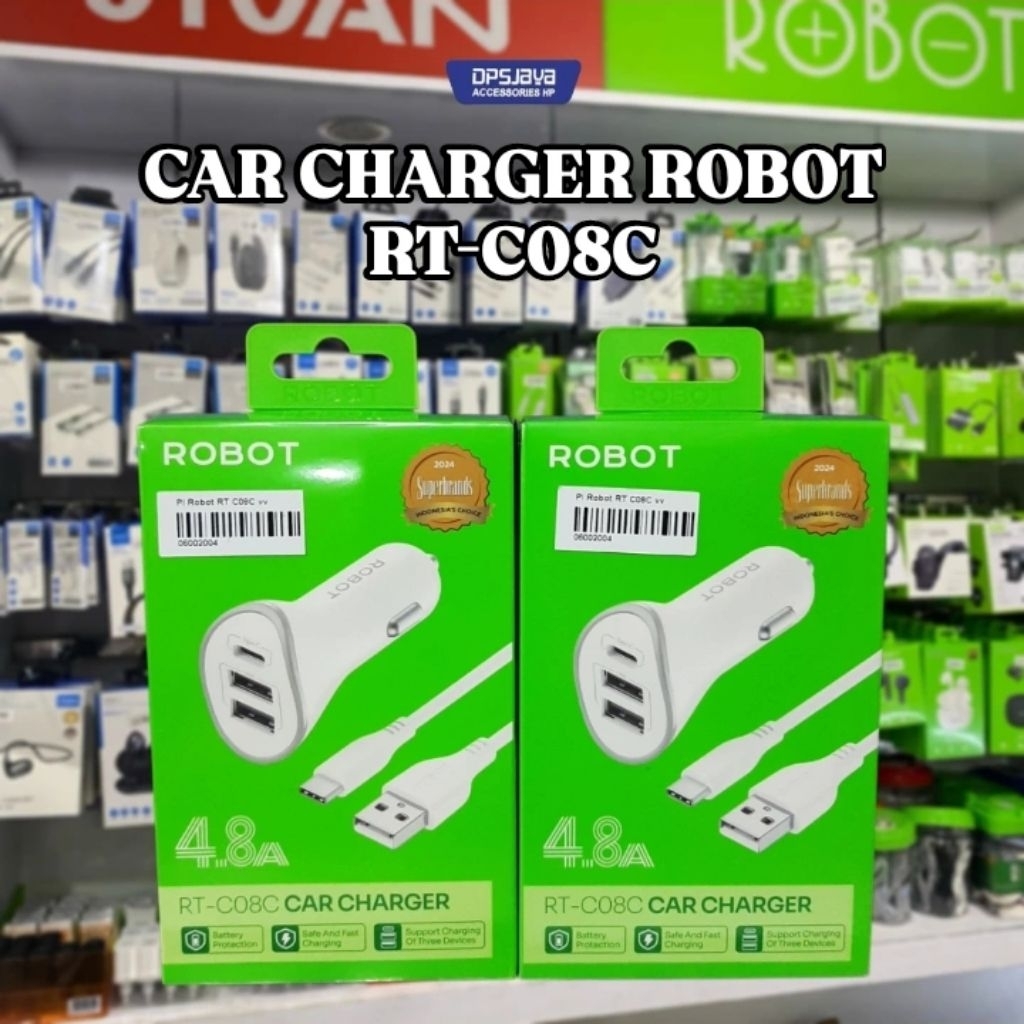 Car Charger ROBOT RT-C08C