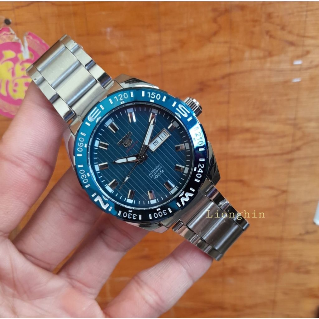[ New ] jam tangan seiko5 sport tanpa baterai jam tangan pria otomatis/automatic OMS