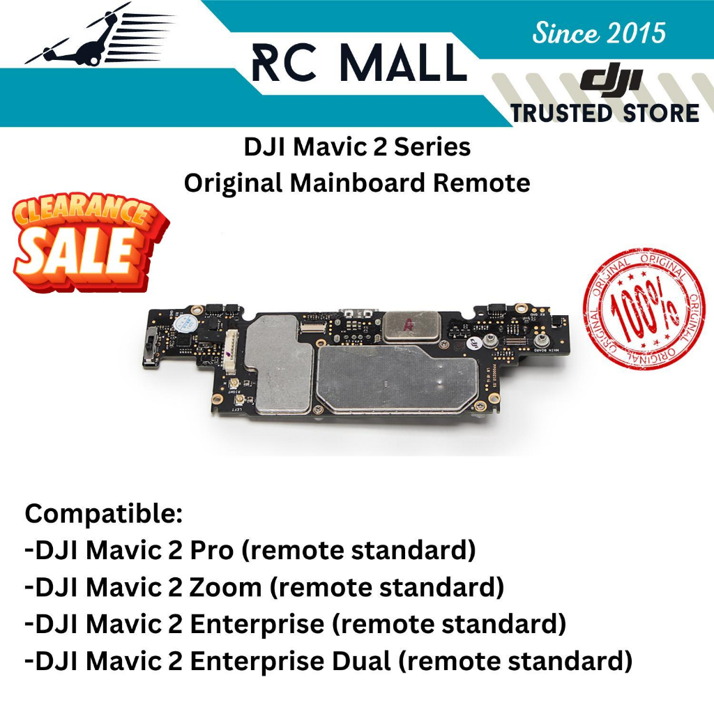 Mainboard Remote DJI Mavic 2 Pro Motherboard Remote Controller Drone Mavic 2 Zoom Mavic 2 Enterprise