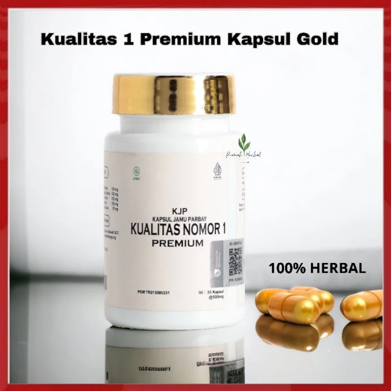 KJP kapsul jamu pelangsing kualitas 1 original 100% KEMASAN PREMIUM BPOM
