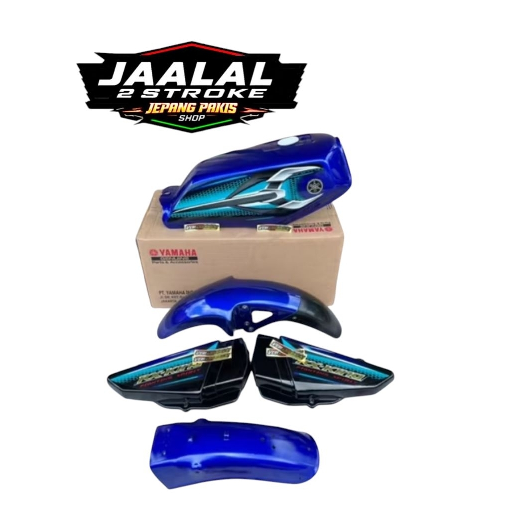 Paket komplit tangki RX KING RX King paket bodi fullset tangki rx king biru tahun 2007