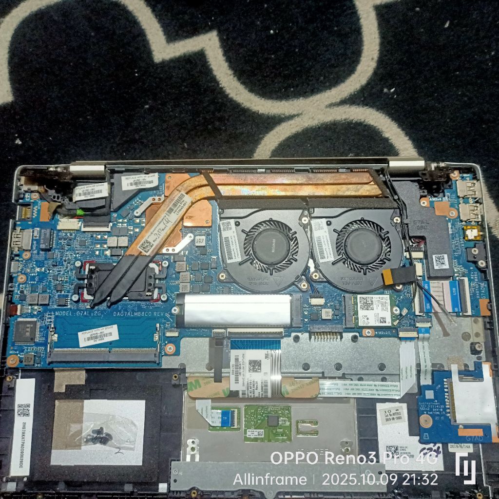 Mainboard/Mobo/Motherboard Laptop HP 14-CE 15-CS i7-106567 2GB GRAPHICS DAG7ALMB8C0  L67079-601
