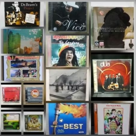 CD VCD Musik Indonesia Pop/Dangdut/Melayu Rohani DLL