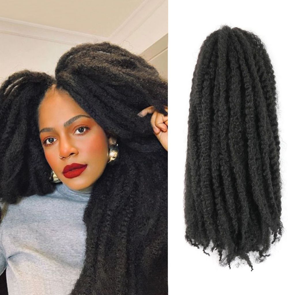 RAMBUT SAMBUNG AFRO PANJANG RAMBUT SAMBUNG KERITING RAMBUT SULAM AFRO PANJANG RAMBUT AFRO EXTRA VOLU