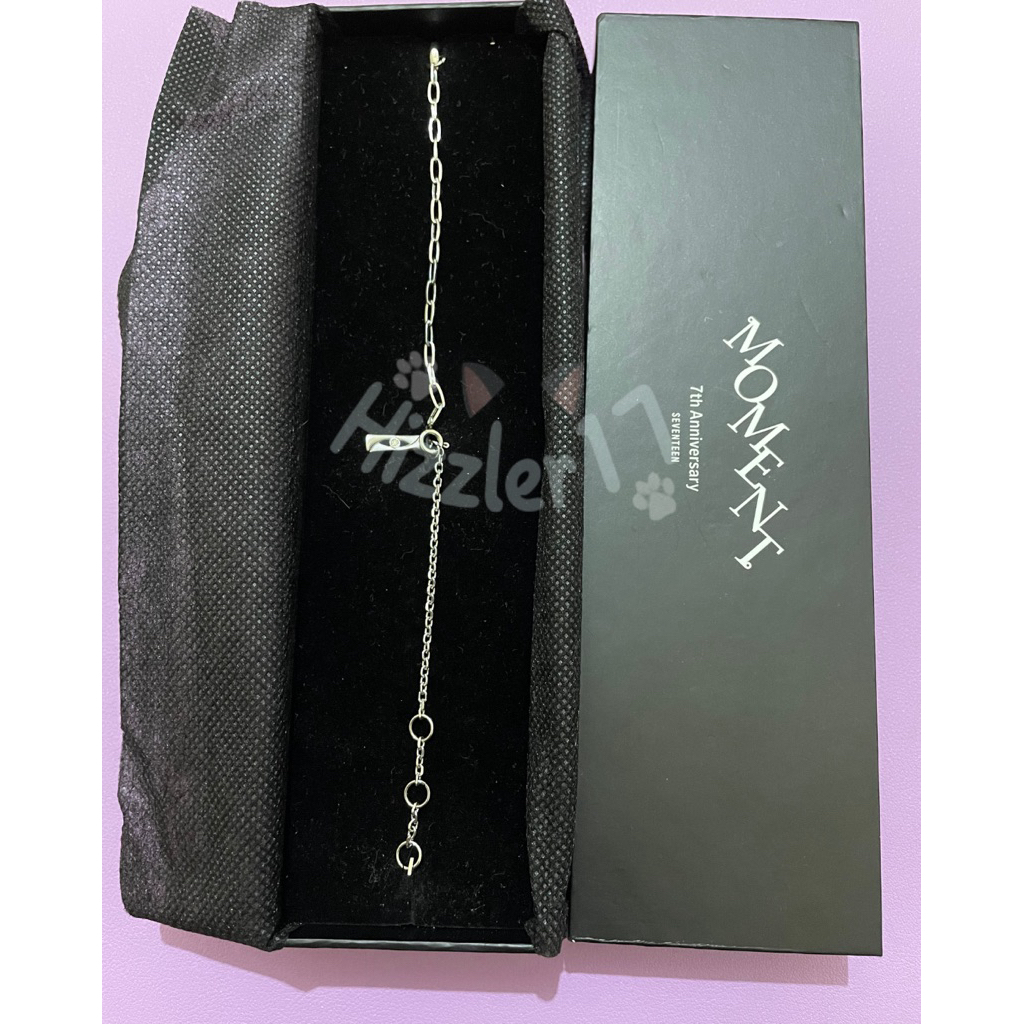 SEVENTEEN 7TH ANNIVERSARY MERCH "MOMENT" BRACELET GELANG