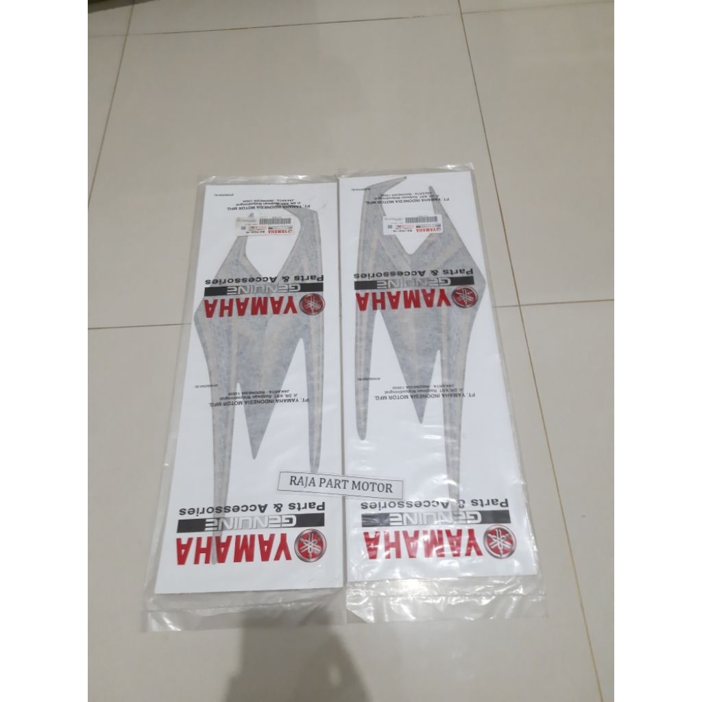 striping sticker tangki yamaha rx king rxking 2003 se gold annyversary ori original