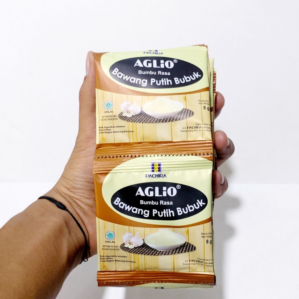BAWANG PUTIH BUBUK AGLIO 8 GRAM × 12 SACHET