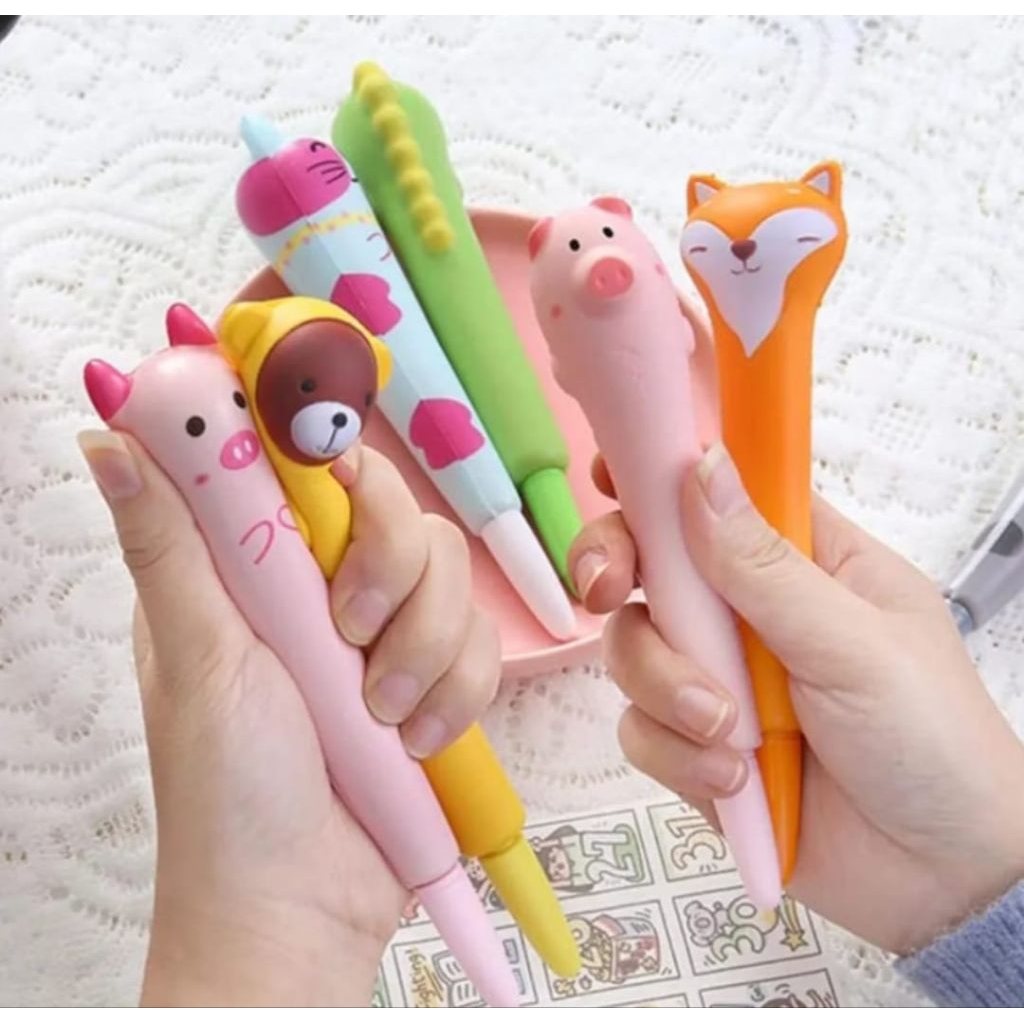 pulpen squishy karakter