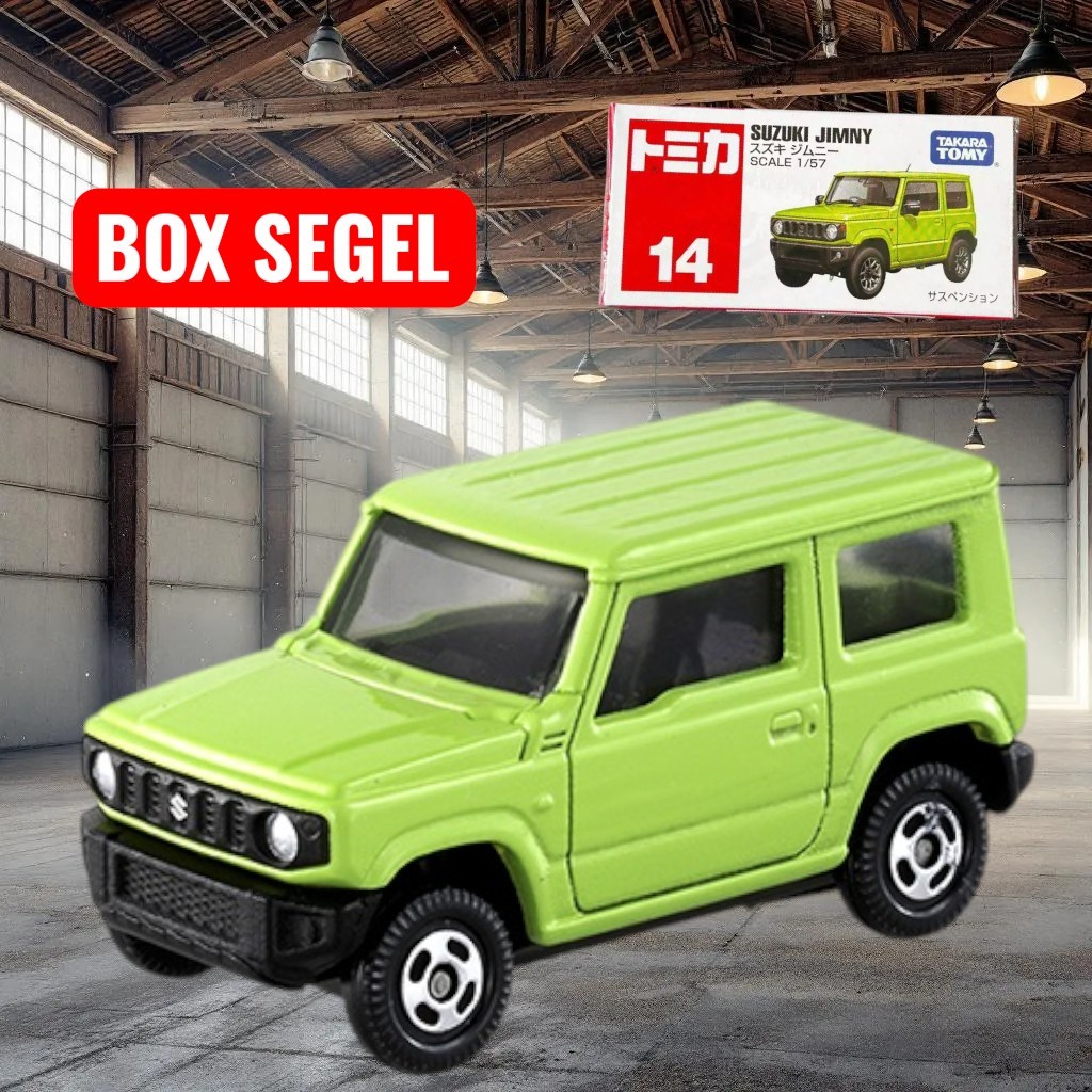 Tomica Reguler 14 Suzuki Jimny Hijau