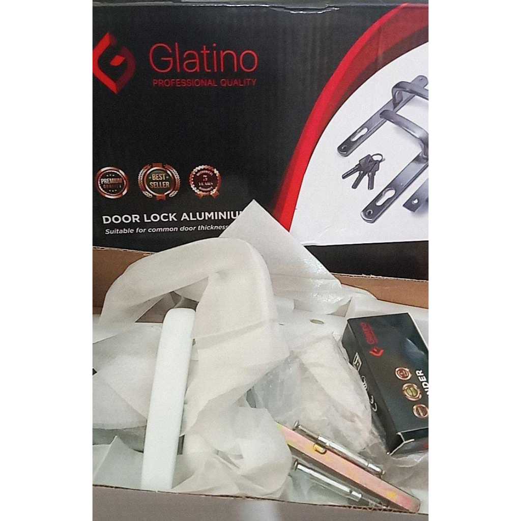 Kunci Set Pintu/Kunci Set Glatino WHITE & BROWN GLATINO