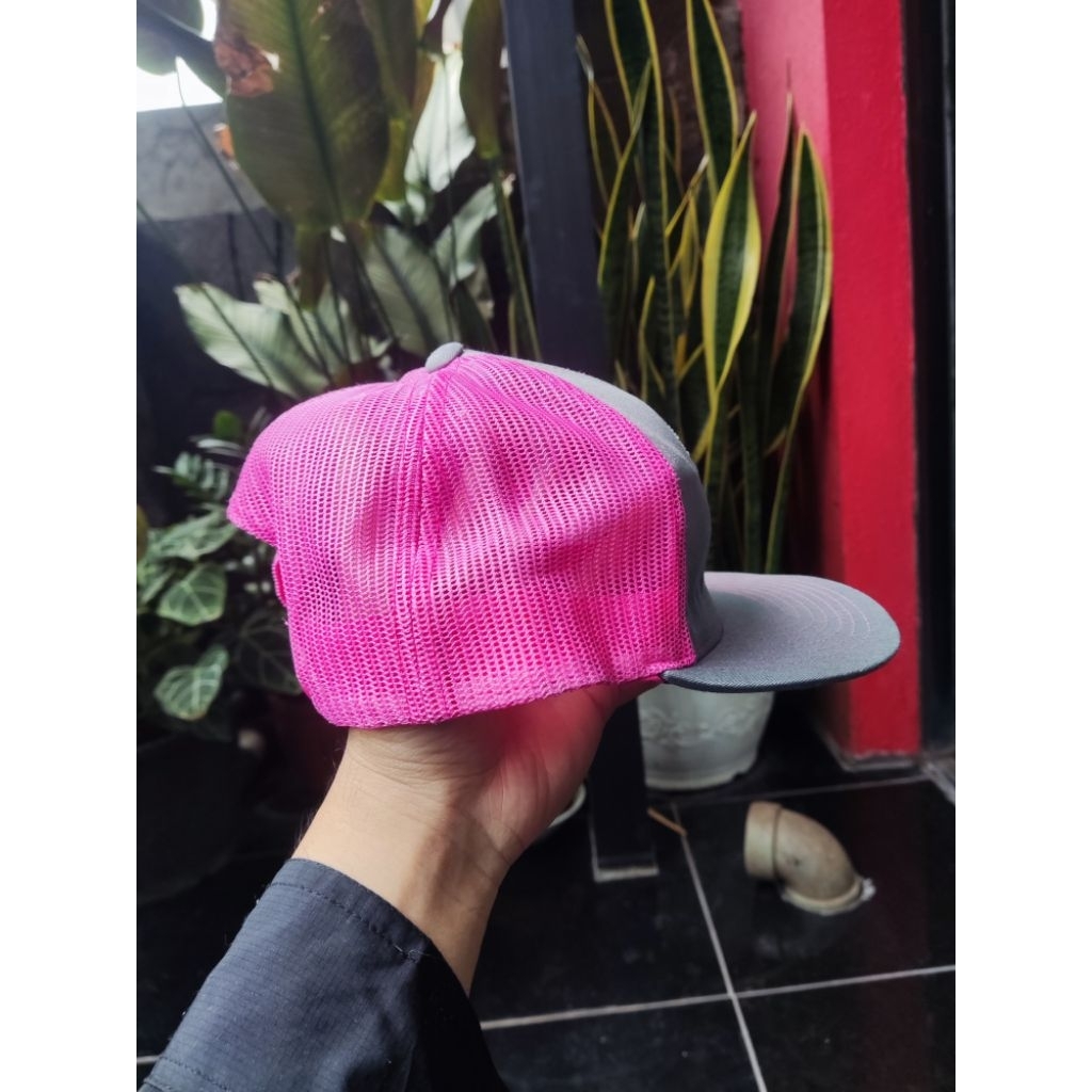 Second Topi USA PACIFIC Original Logo Bordir