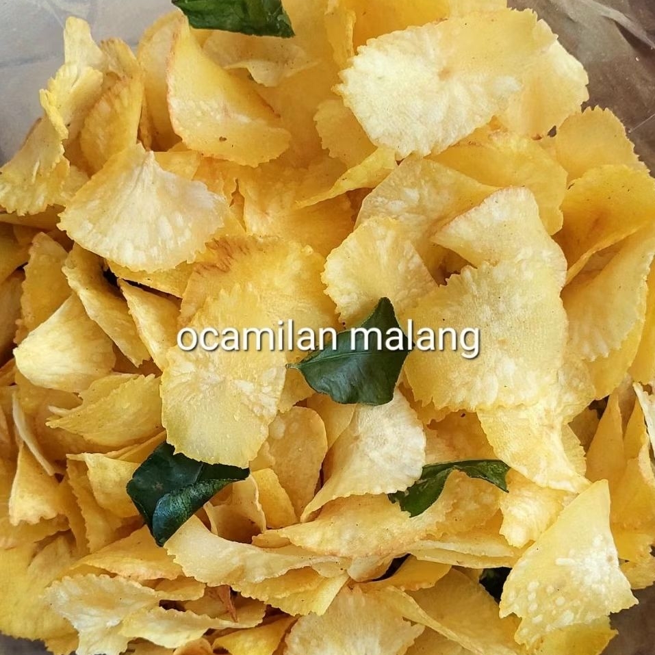 KERIPIK SINGKONG ASIN DAUN JERUK PURUT 200 GRAM