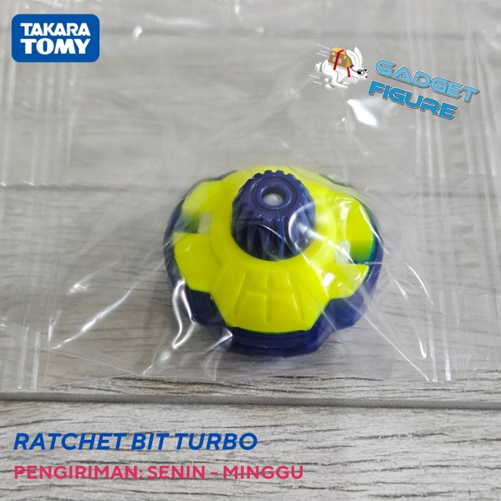 Beyblade X Ratchet Bit Turbo Takara Tomy Original