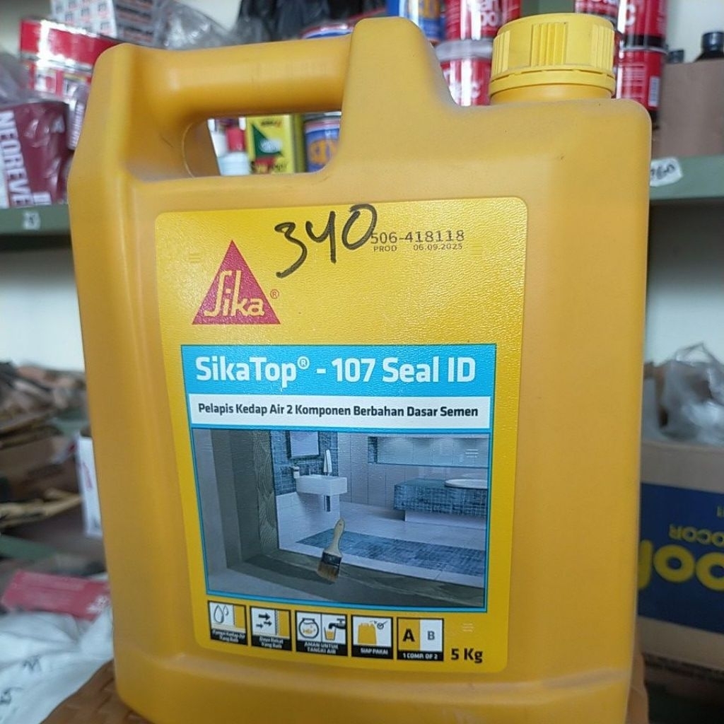 sikaTop 107 cairan saja liqud tanpa semen , 5 kg sikaTop