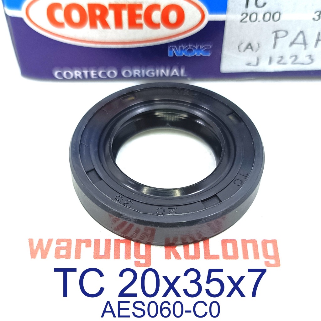 Oil Seal Power Steering Panther 2500 L300 Diesel L039 20x35x7 NOK Corteco stir setir steer oli TC 20
