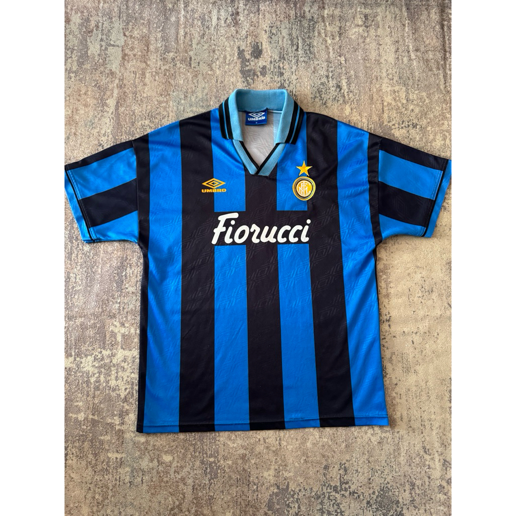 Jersey Inter Milan 1994-1995 Home Kit Short Sleeve