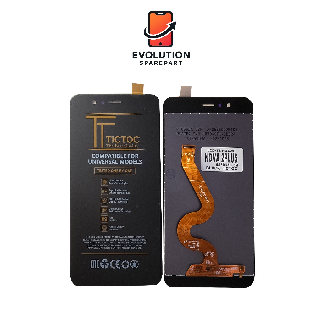 LCD Touchscreen Kompatibel untuk Huawei Nova 2 Plus