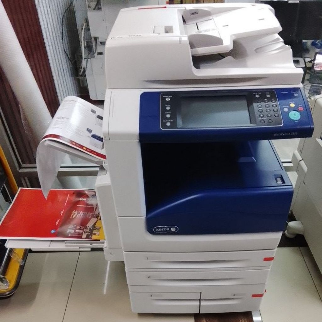 Xerox WorkCentre 7855 – Mesin Fotocopy Warna A3 Profesional