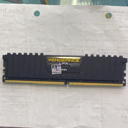 Ram DDR4 16GB Heatsink 2ND