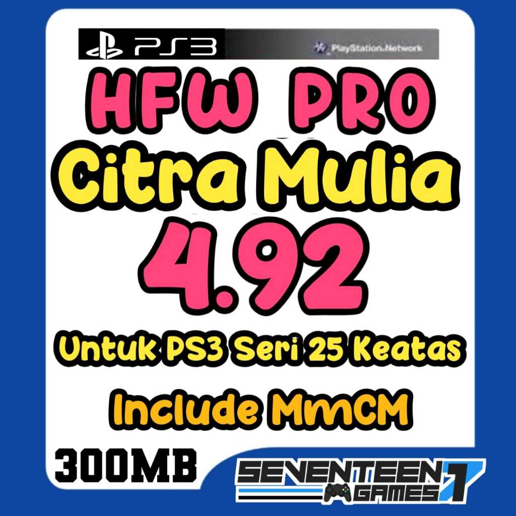 HFW 4.92.1 Pro Citra Mulia Untuk PS3