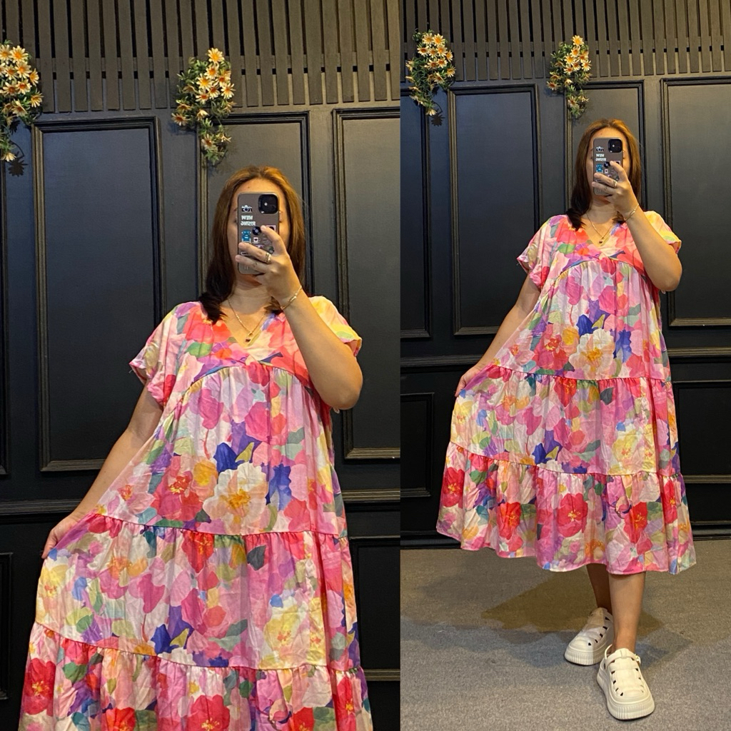 Masayu Homedress Rayon Premium / Daster Jumbo Bumil