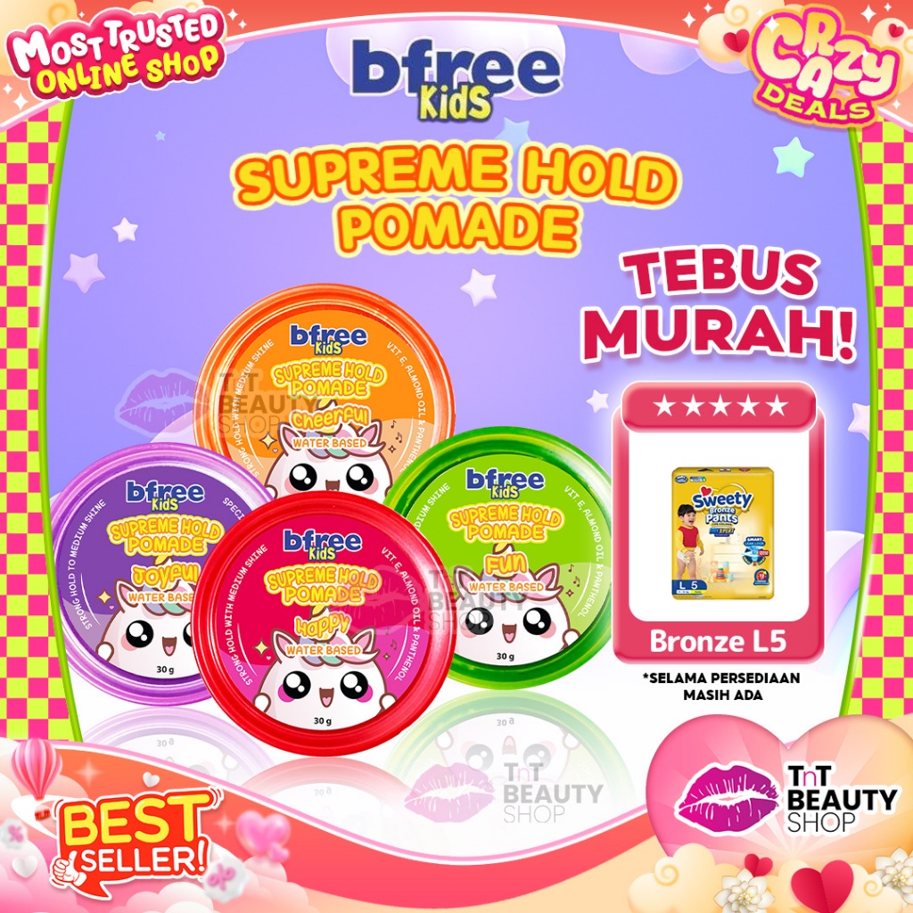 Bfree Kids Supreme Hold Pomade 30g | TnT Beauty Shop