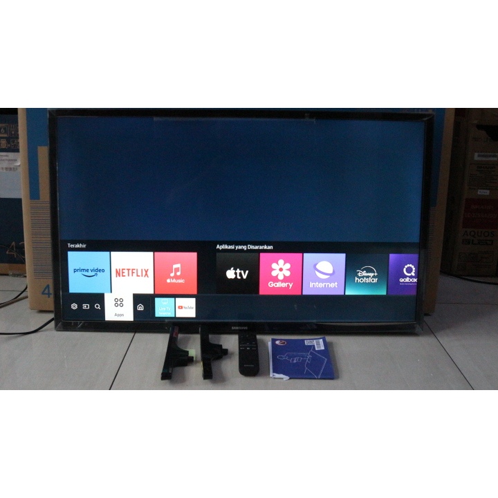 TV LED SAMSUNG 32 Inch HD SMART TV Youtube Wifi Netflix HDMI USB DVBT-T2 Kondisi bekas siap pakai 46