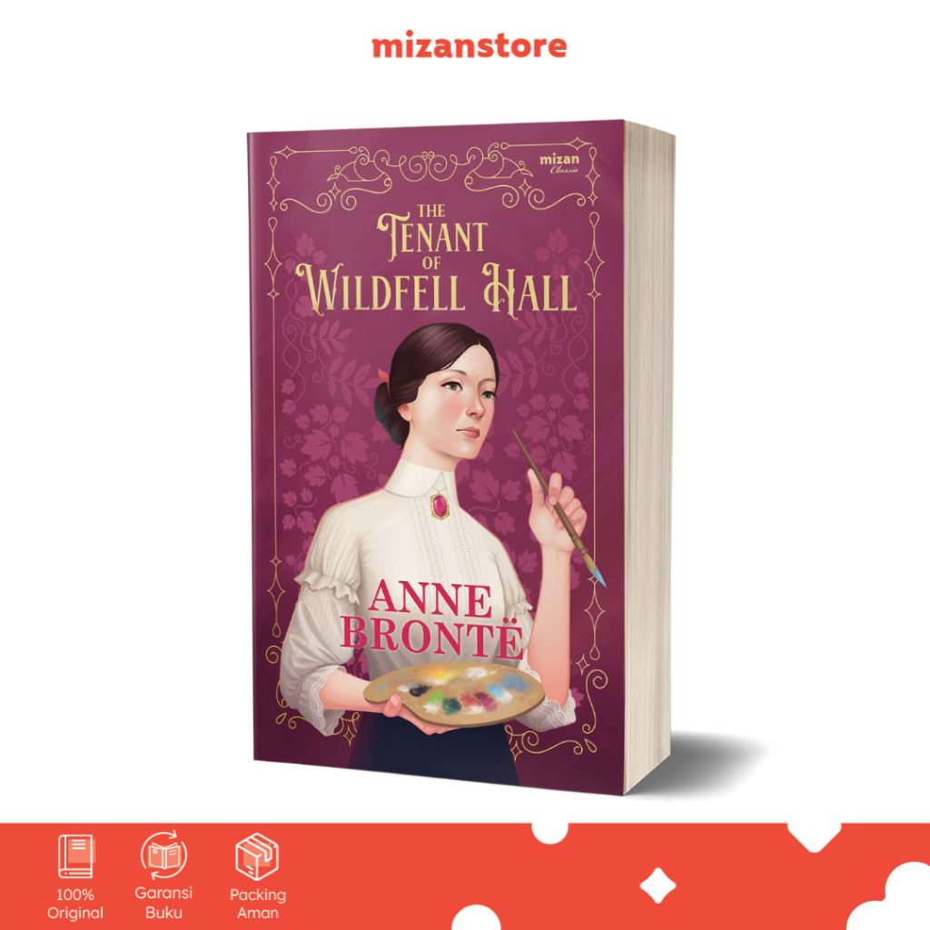 Novel The Tenant of Wildfell Hall - Anne Bronte - Klasik - Mizan Yogyakarta
