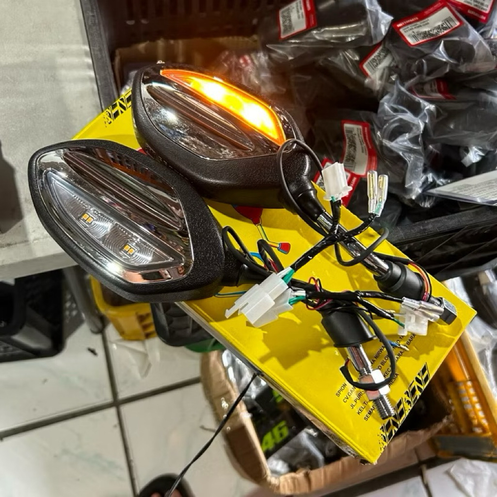 Spion Lampu Sen Model Beat Vario pnp semua jenis motor honda